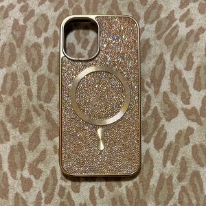 Luxury Sparkle IPhone 16 Case - Gold